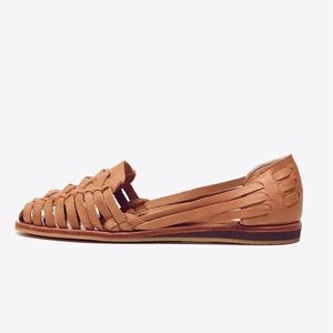 Nisolo Ecuador Huarache Sandal - Almond